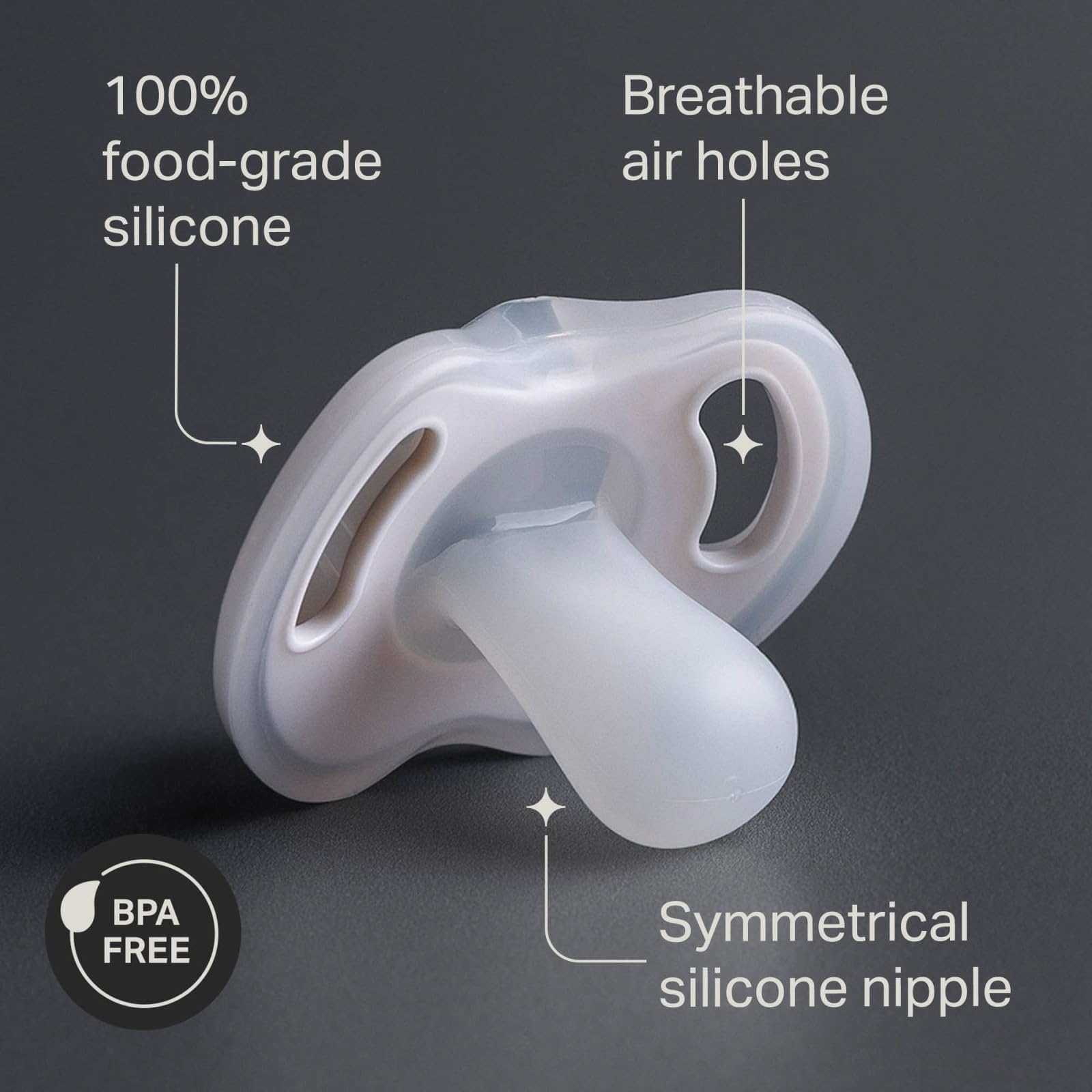 Foto 4 pulgar | Chupete Tommee Tippee De Silicona Ultraligero De 0 A 6 M (paquete De 4) - Venta Internacional.