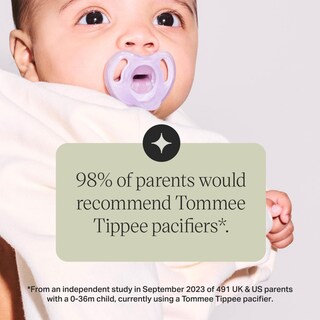 Foto 4 | Chupete Tommee Tippee De Silicona Ultraligero De 0 A 6 M (paquete De 4) - Venta Internacional.