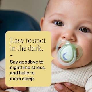 Foto 6 | Chupete Tommee Tippee Nighttime De 6 A 18 Meses Con Brillo En La Oscuridad - Venta Internacional.