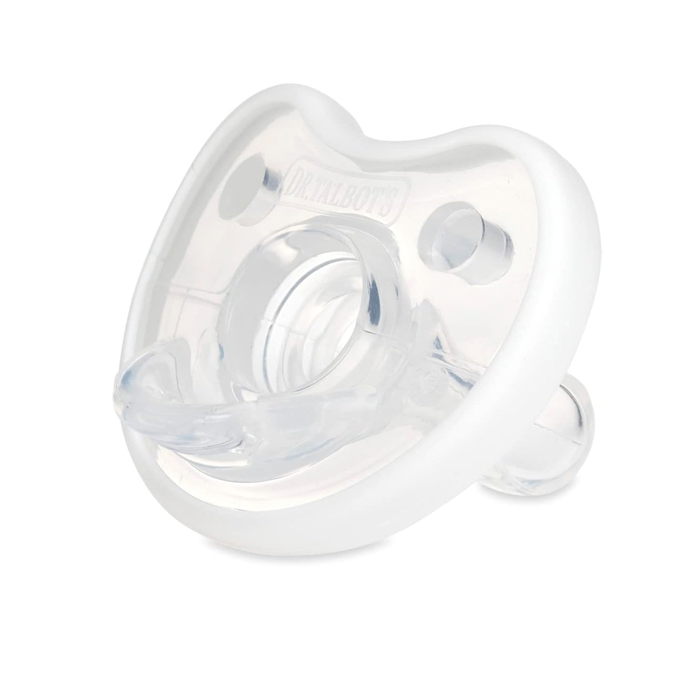 Chupón Ortodóntico Soft Flex Dr. Talbots 0-6m Blanco