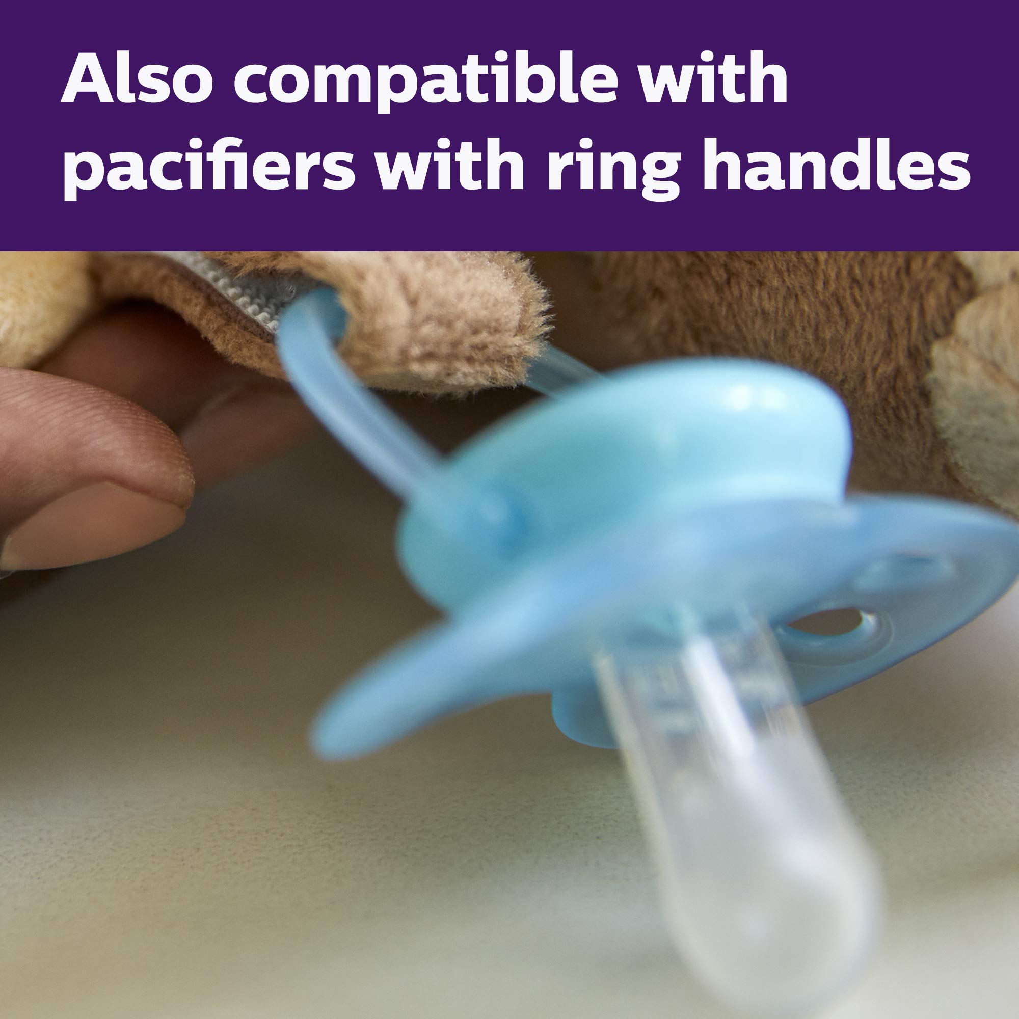 Foto 5 pulgar | Soporte Para Chupetes Avent Philips Soothie Snuggle Giraffe 0m+ - Venta Internacional.