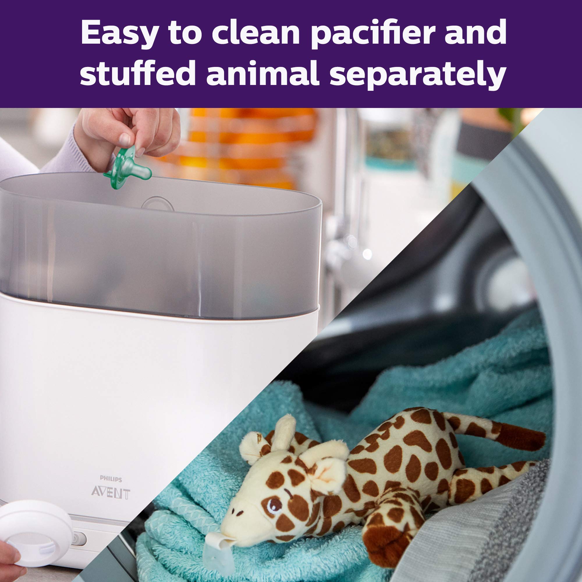 Foto 7 pulgar | Soporte Para Chupetes Avent Philips Soothie Snuggle Giraffe 0m+ - Venta Internacional.