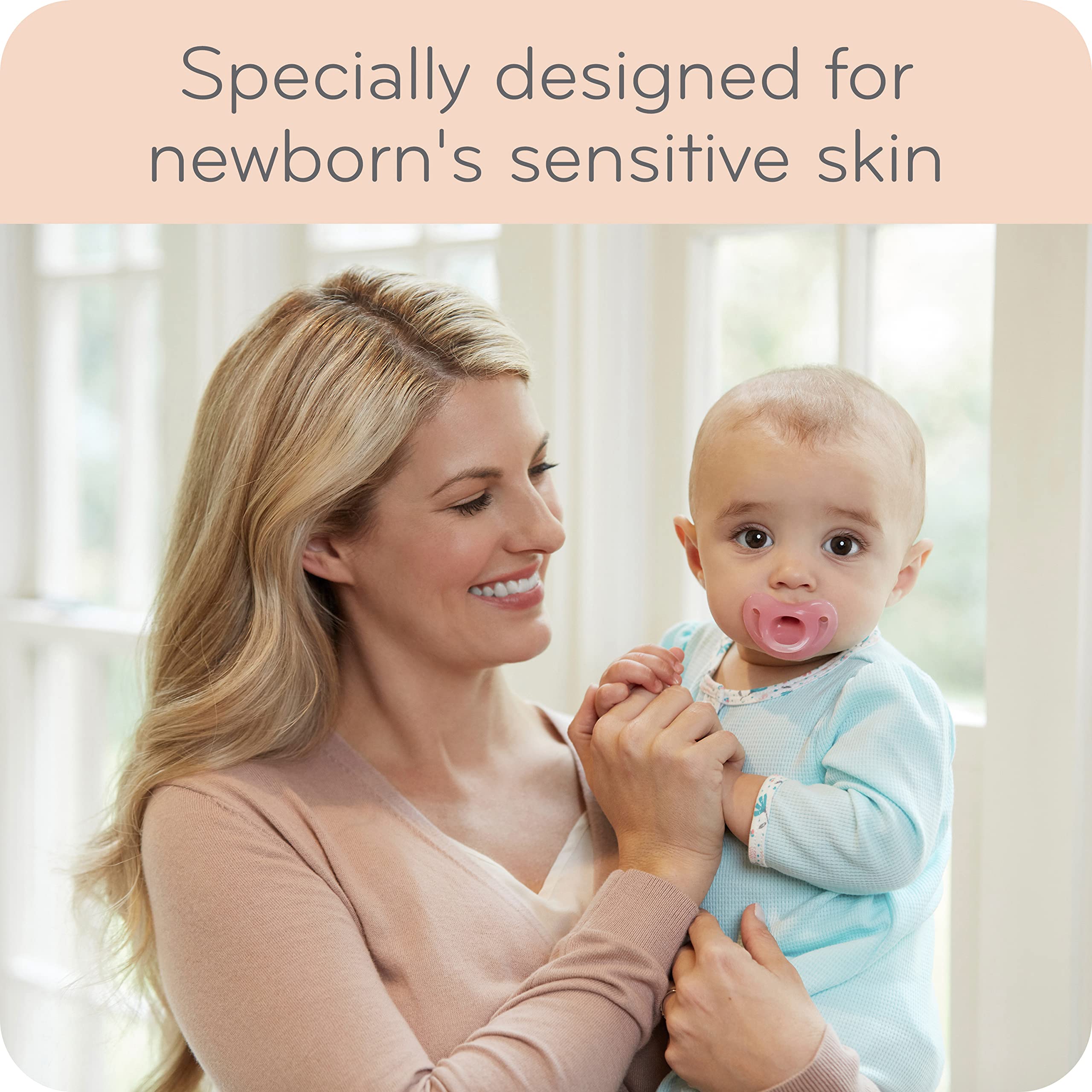 Foto 5 pulgar | Chupete Nuk Comfy Orthodontic Timeless De 6 A 18 Meses, 5 Unidades - Venta Internacional.
