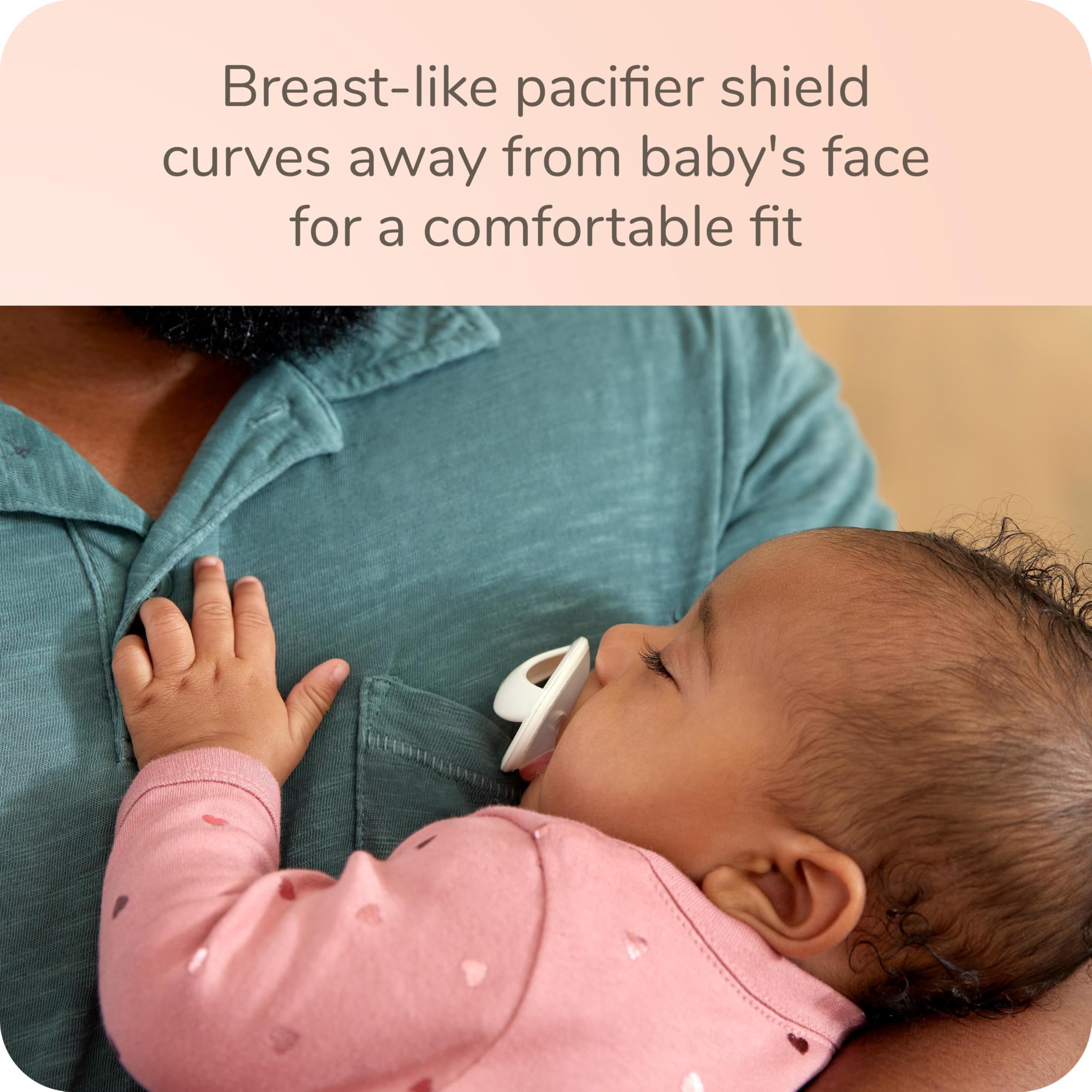 Foto 5 pulgar | Chupete Nuk For Nature™ Simply Natural De Silicona 0-6m - Venta Internacional.