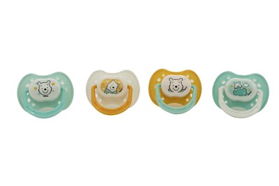 Foto 1 | Chupetes Disney Cudlie Winnie The Pooh Baby, Paquete De 4 - Venta Internacional.