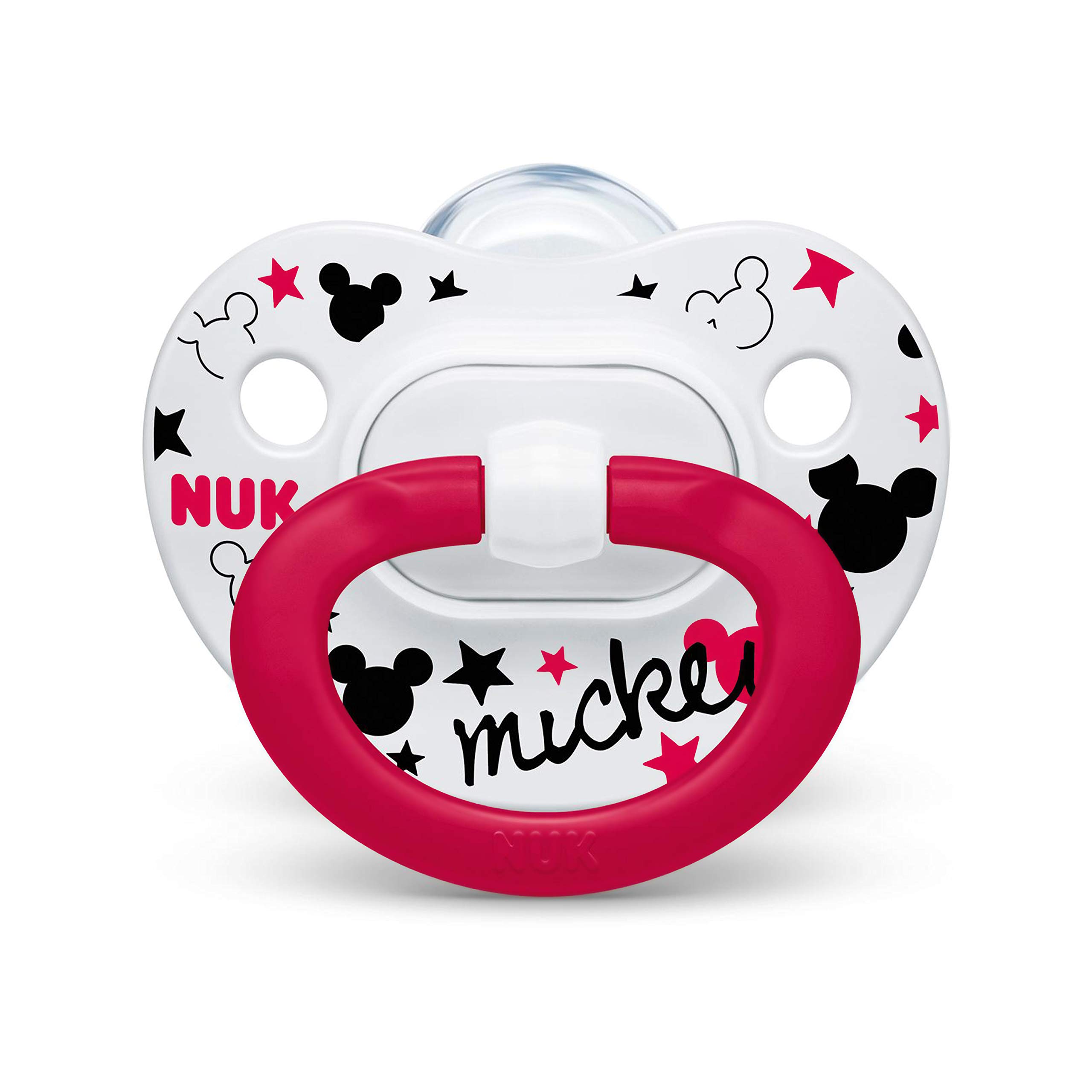 Foto 7 pulgar | Chupetes Nuk Disney Mickey Mouse De Ortodoncia De 0 A 6 M, Paquete De 2 - Venta Internacional.