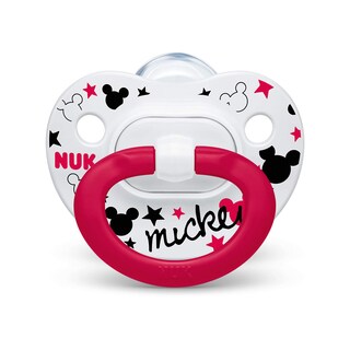 Foto 6 | Chupetes Nuk Disney Mickey Mouse De Ortodoncia De 0 A 6 M, Paquete De 2 - Venta Internacional.
