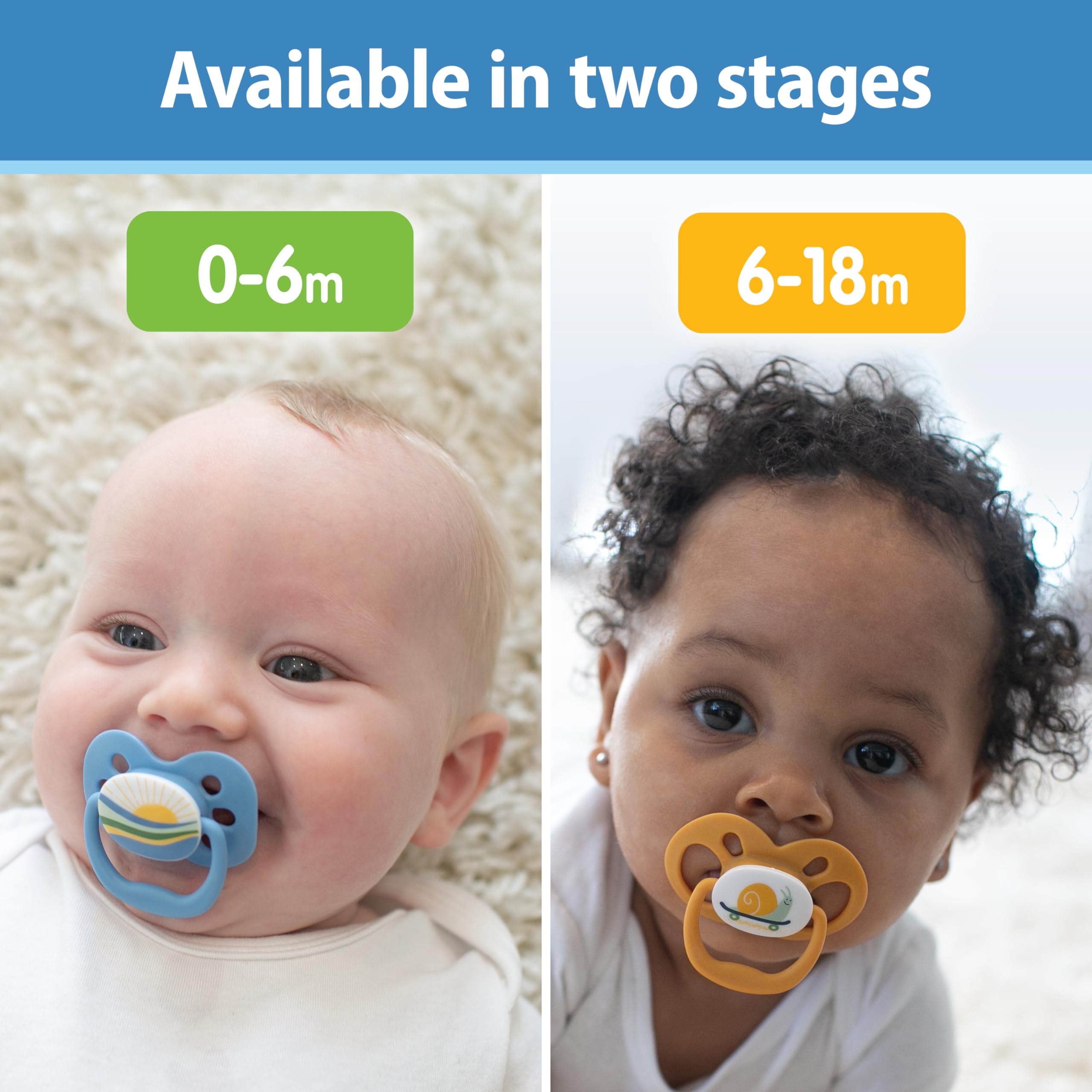 Foto 7 | Chupete Dr. Brown's Advantage Baby De 0 A 6 M Con Bombilla De Silicona Suave - Venta Internacional.