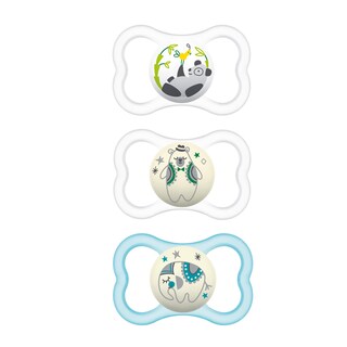 Foto 1 | Chupete Mam Air Night & Day Para Pieles Sensibles De 6 A 16 Meses - Venta Internacional.