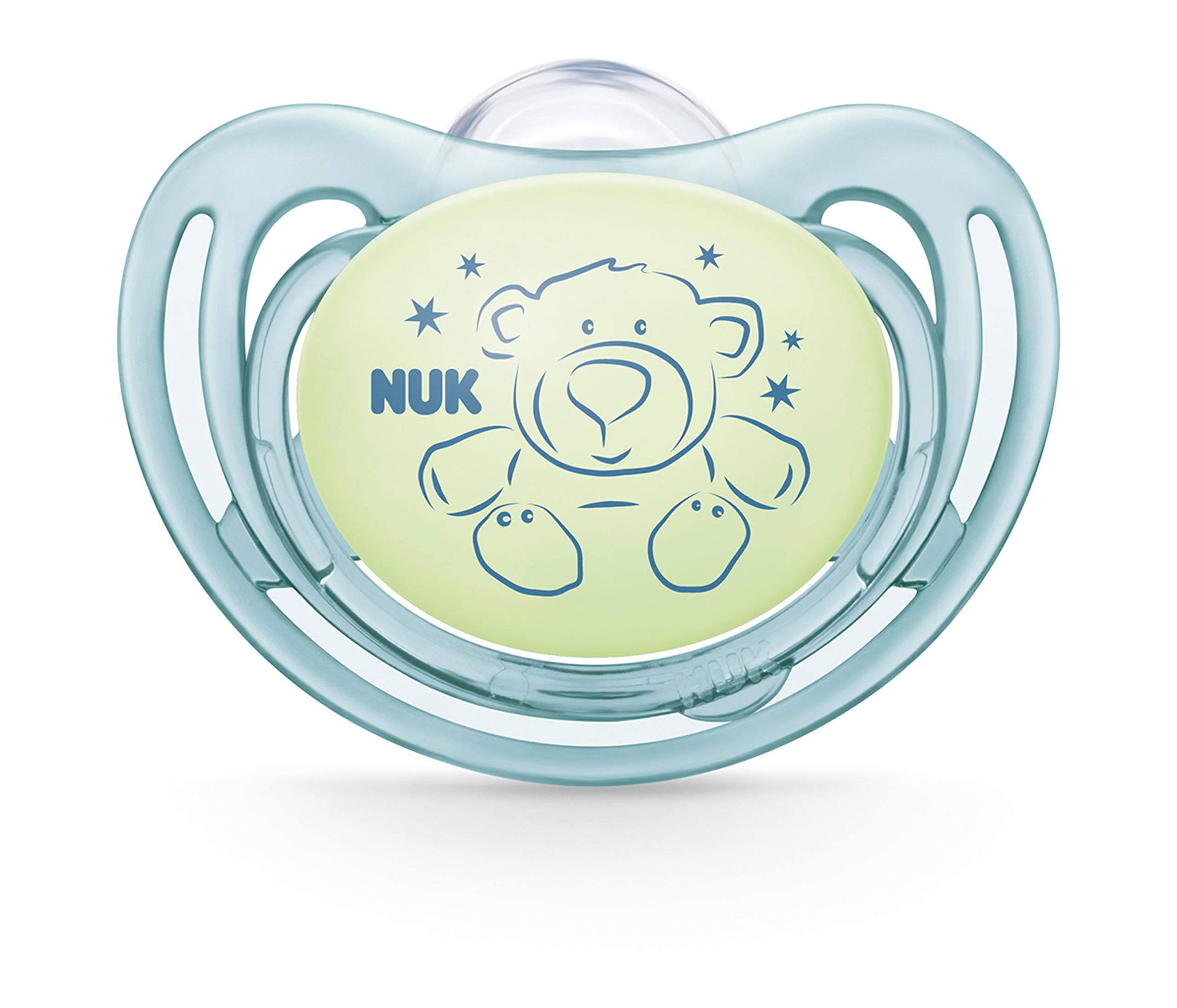Foto 7 pulgar | Chupetes Nuk Airflow Que Brillan En La Oscuridad Para Bebés De 0 A 6 Meses - Venta Internacional.