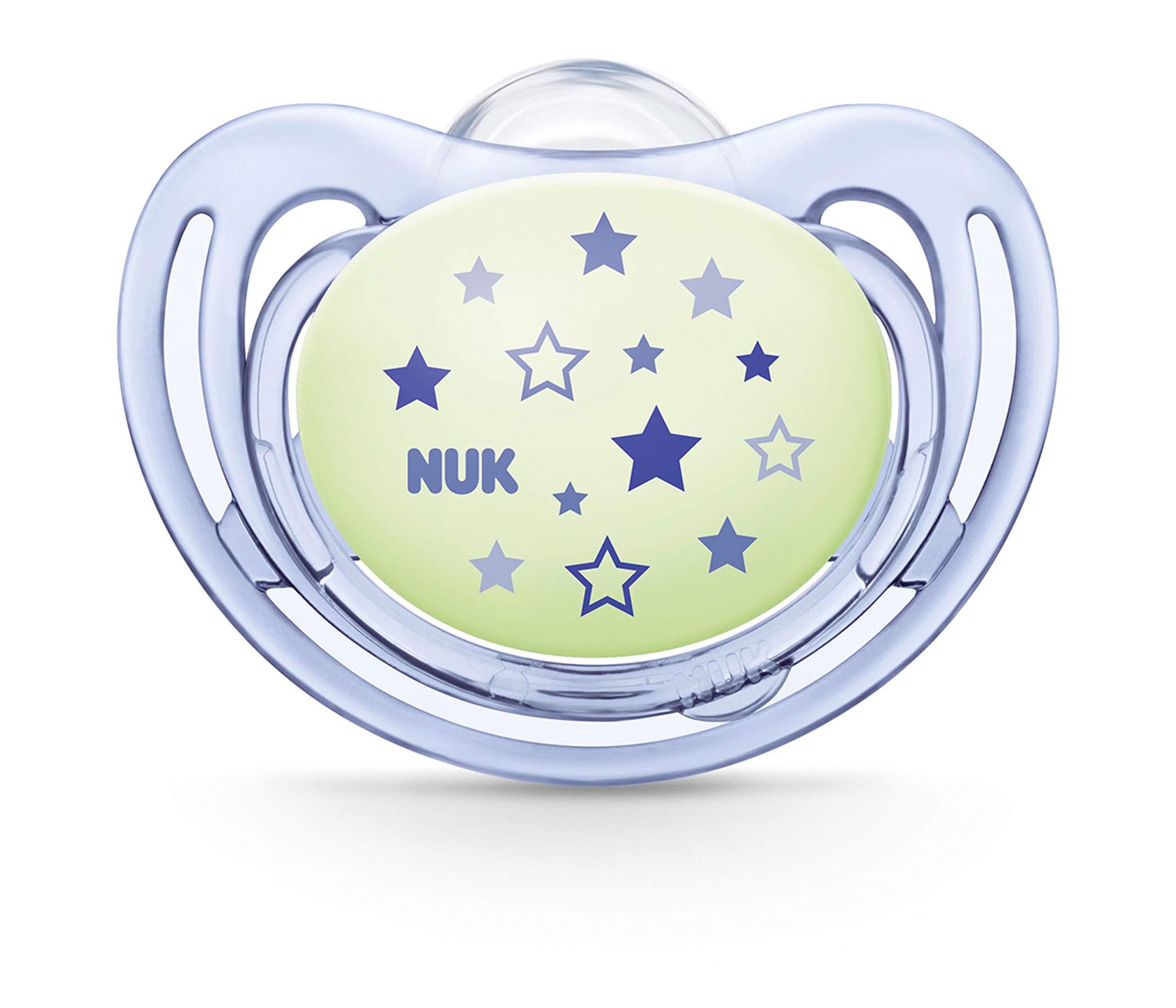 Foto 8 pulgar | Chupetes Nuk Airflow Que Brillan En La Oscuridad Para Bebés De 0 A 6 Meses - Venta Internacional.