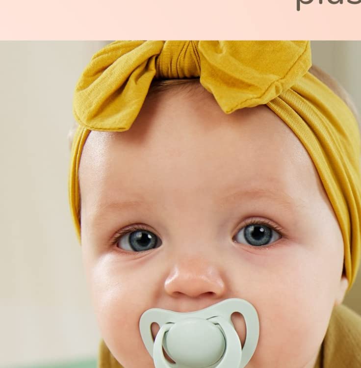 Foto 3 | Chupete Nuk Orthodontic De 6 A 18 Meses, Azul Claro, Paquete De 2 - Venta Internacional.