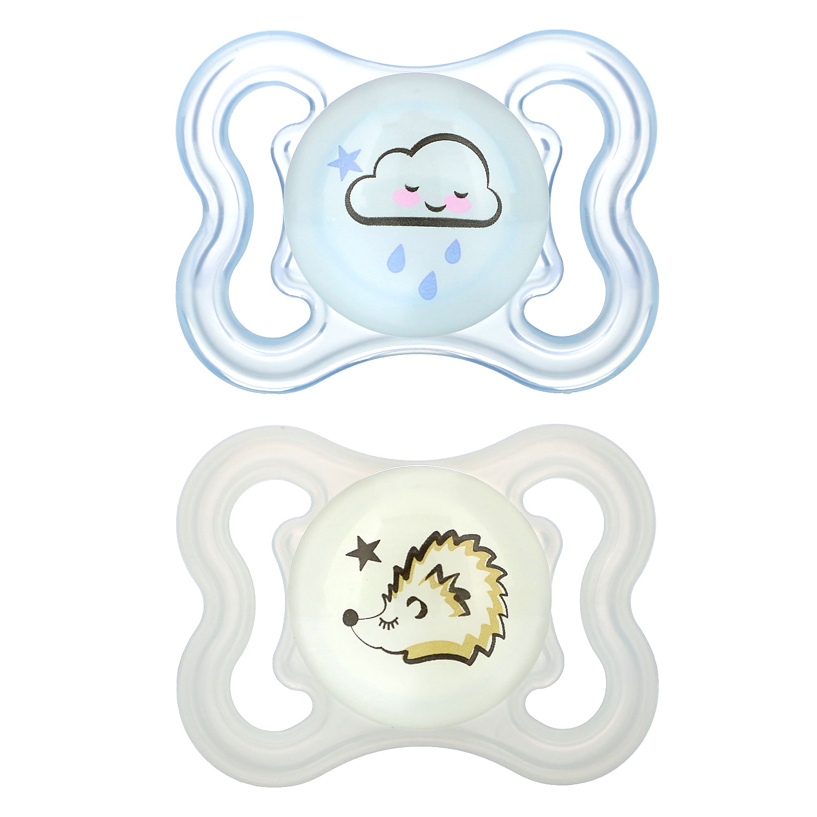 Foto 5 pulgar | Chupete Mam Supreme Night De 0 A 6 Meses, Azul Y Transparente (2 Unidades) - Venta Internacional.