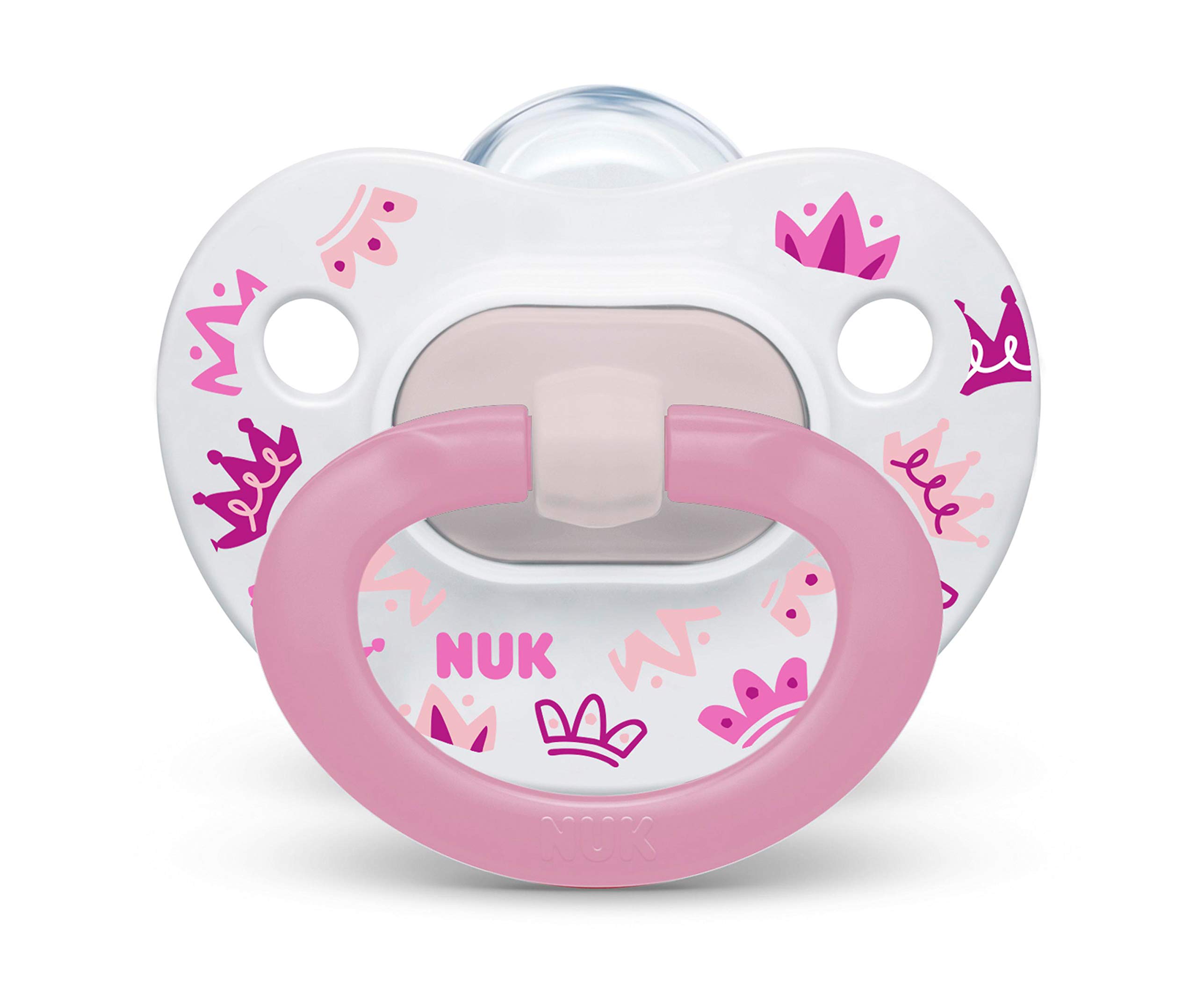 Foto 4 pulgar | Chupete Nuk Comfy Orthodontic De 18 A 36 Meses, Color Rosa, Surtido, 2 Unidades - Venta Internacional.