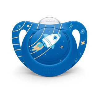 Foto 3 | Chupete Nuk Orthodontic Space Boy De 6 A 18 Meses, Paquete De 4 - Venta Internacional.