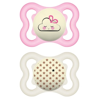 Foto 1 | Chupete Mam Supreme Night De 0 A 6 Meses Con Tetina Patentada, Paquete De 2 - Venta Internacional.