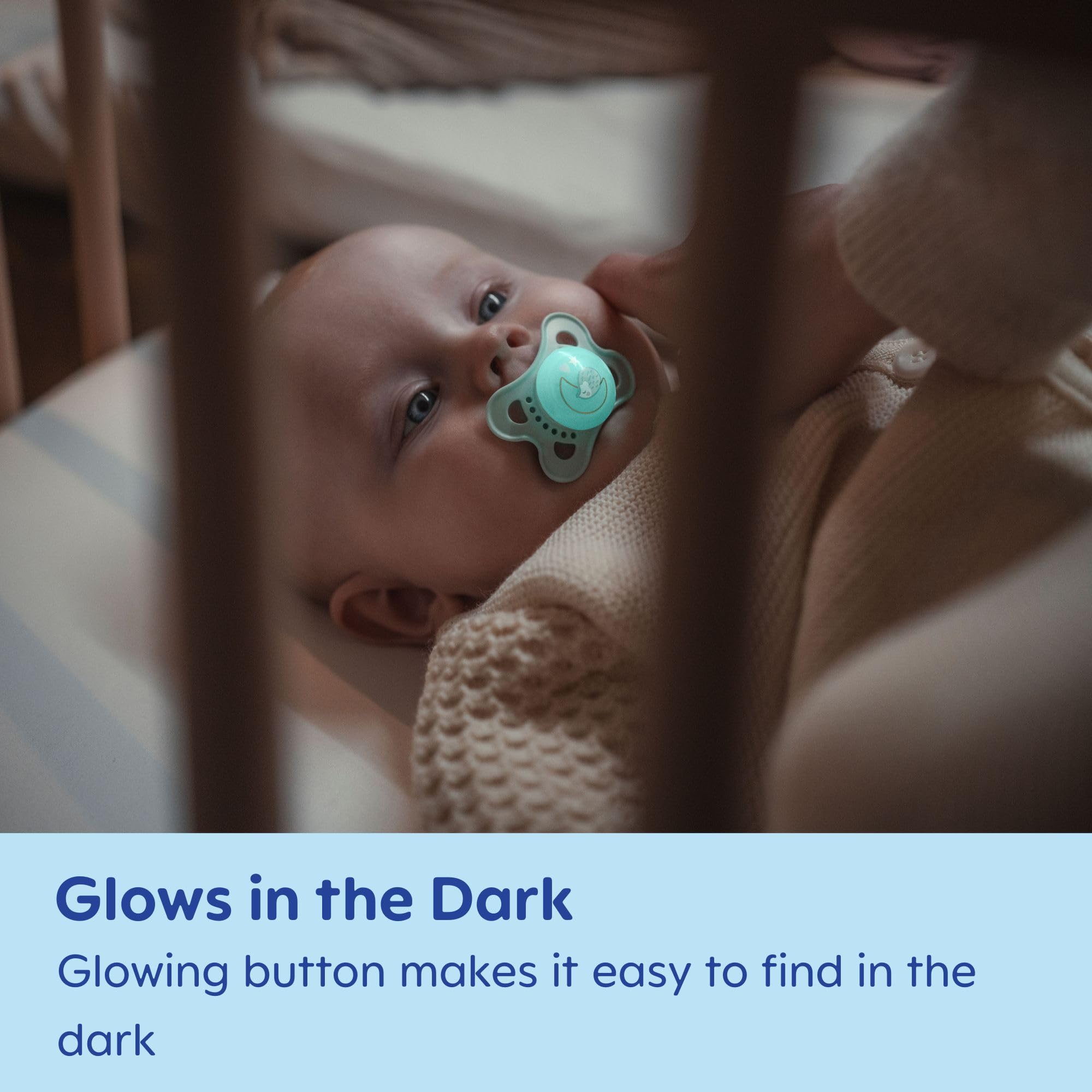 Foto 4 pulgar | Chupete Mam Night Collection Para 0-6 Meses, Unisex, 2 Unidades - Venta Internacional.