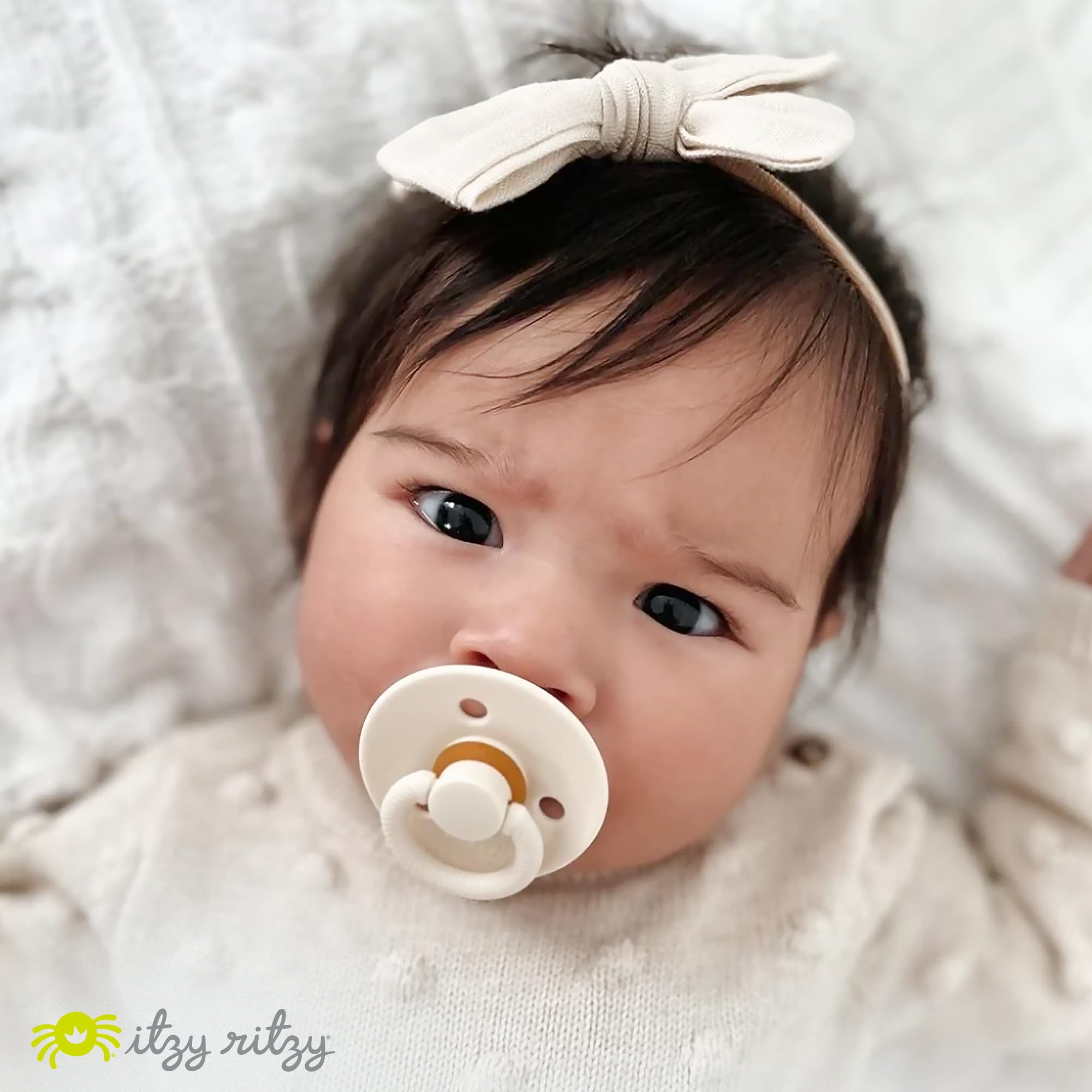 Foto 7 | Chupetes Itzy Ritzy De Caucho Natural Para Recién Nacidos De 0 A 6 Meses (2) - Venta Internacional.