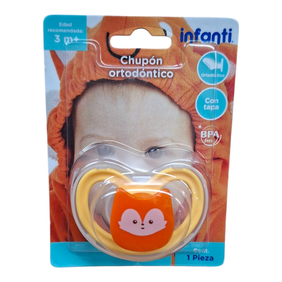 Chupon Ortodontico Infanti De Silicon Para Bebe