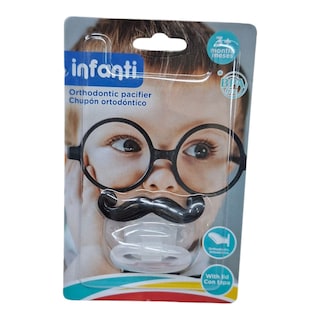 Foto 1 | Chupon Ortodontico Bigotito Infanti Para Bebe