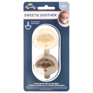 Foto 1 | Chupetes Itzy Ritzy Sweetie Soother De Silicona Apta Para Uso Alimentario Más De 20 Meses - Venta Internacional.