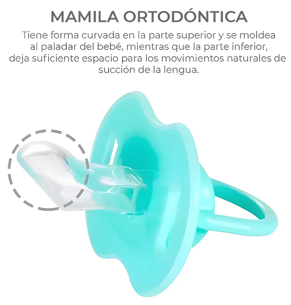 Foto 5 pulgar | Juego De 3 Chupones Ortodónticos Xtellar Para Bebé  Diseño Con Dibujos Animados  0 A 6 Meses
