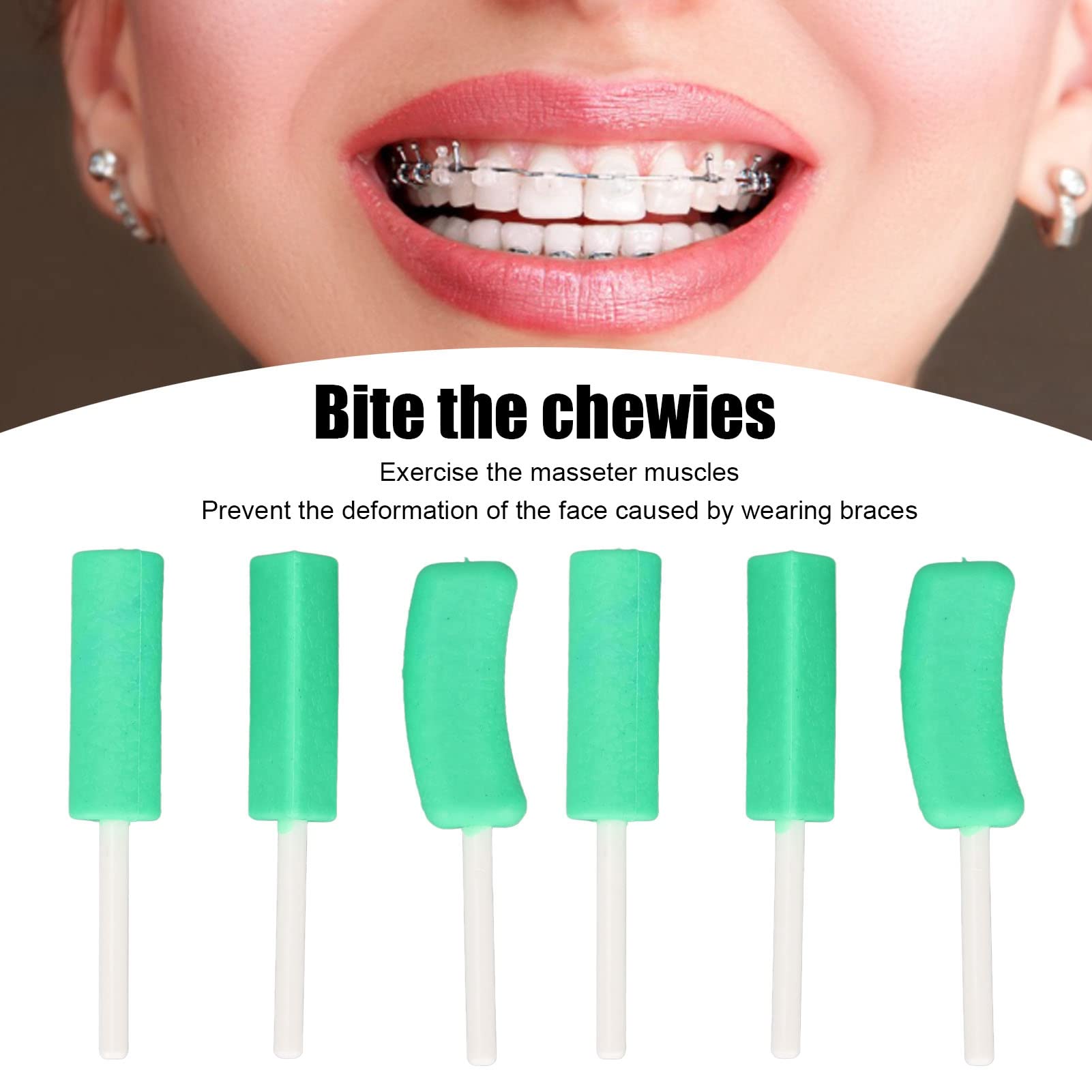 Foto 3 | Orthodontics Chewies Zjchao Aligner Chewies  6 Unidades  Verde Menta - Venta Internacional.