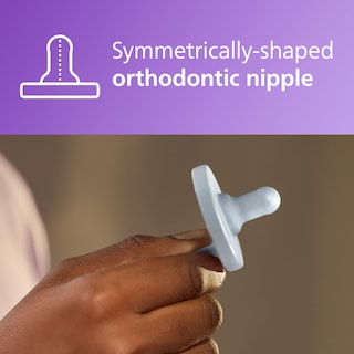 Foto 3 | Chupetes Para Bebés Avent Soothie Orthodontic 100% Silicona Paquete De 4 - Venta Internacional.