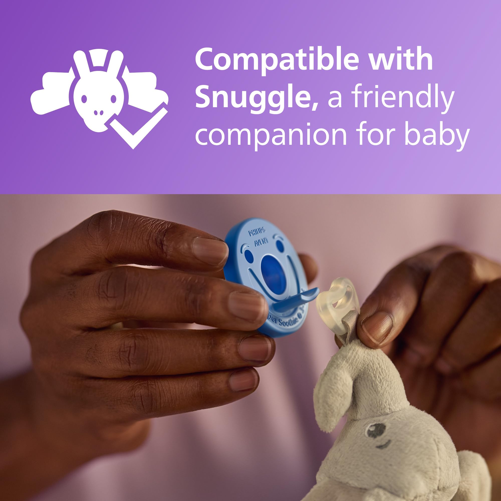 Foto 6 | Chupetes Para Bebés Avent Soothie Orthodontic  100% Silicona  Paquete De 4 - Venta Internacional.