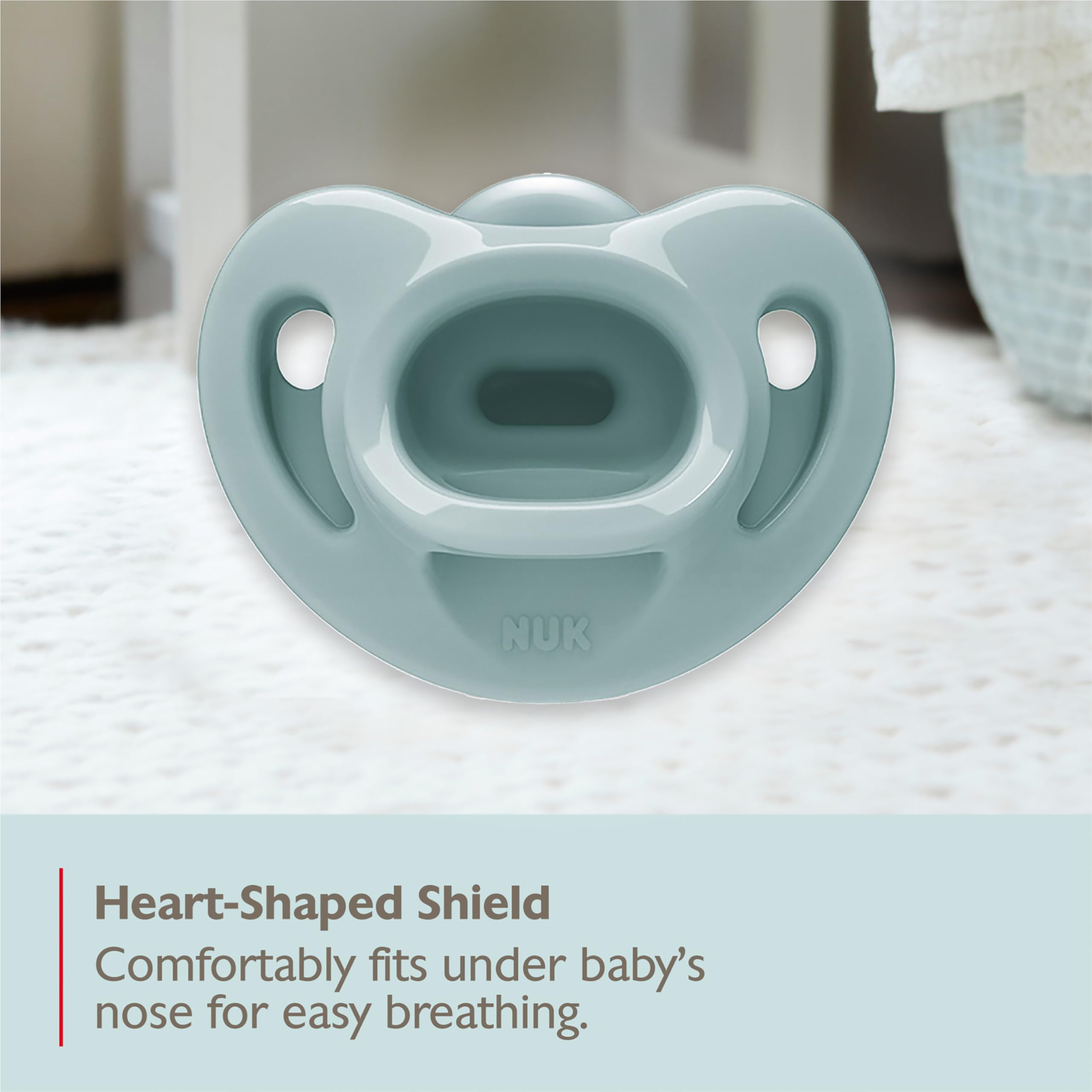 Foto 7 pulgar | Chupetes Nuk Comfy Orthodontic 100% Silicona 0-6 M Azul 5c - Venta Internacional.
