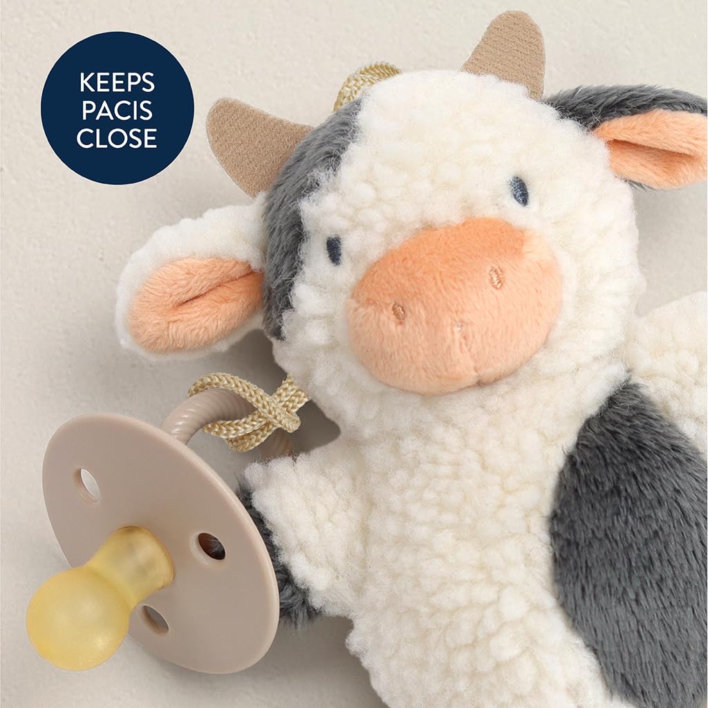 Foto 6 pulgar | Set Chupete & Lovey Itzy Ritzy De Caucho Natural Para Bebés De 0 A 6 Meses - Venta Internacional.