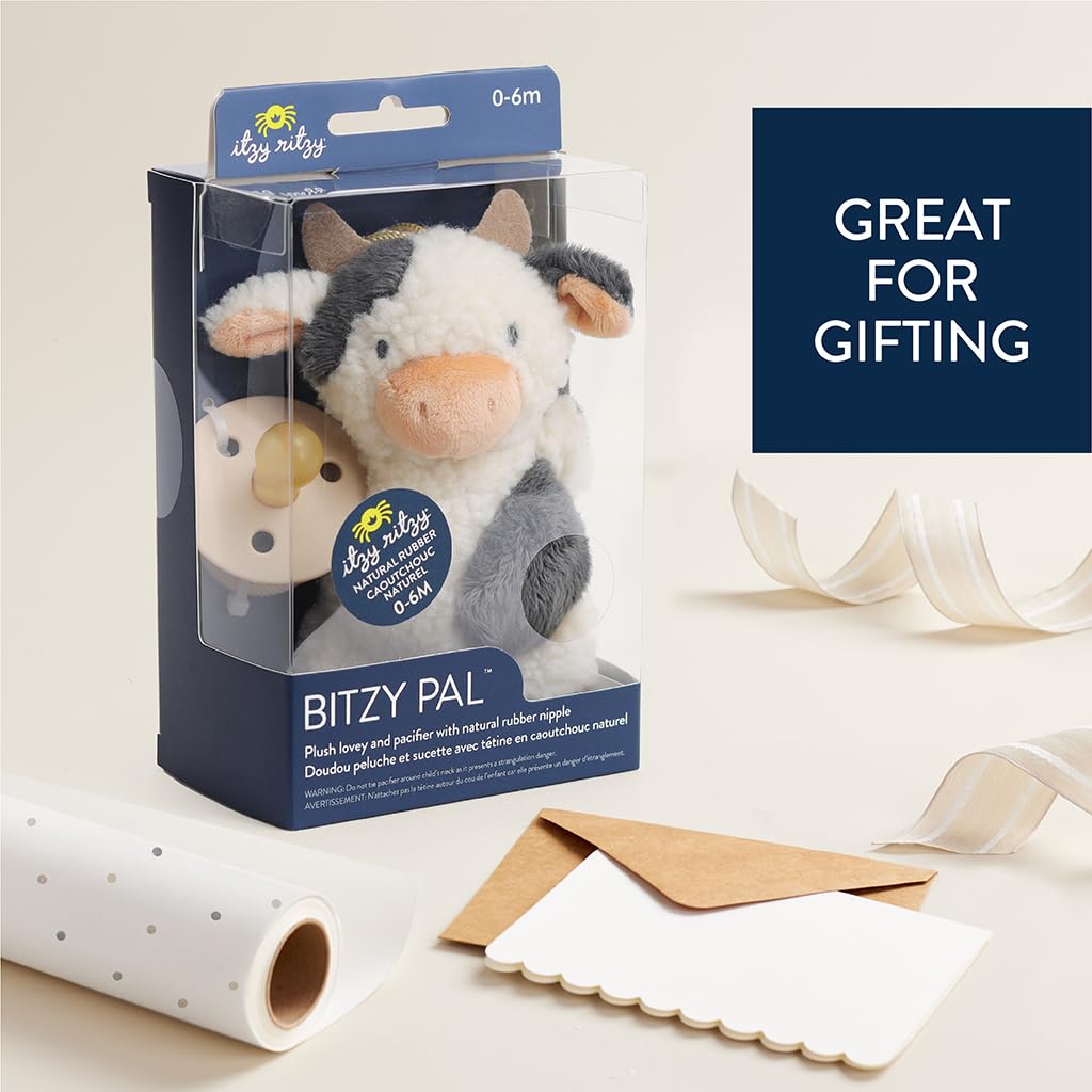 Foto 6 | Set Chupete & Lovey Itzy Ritzy De Caucho Natural Para Bebés De 0 A 6 Meses - Venta Internacional.