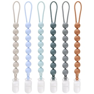 Foto 1 | Clip de Silicona para Chupetes 6 Piezas- Venta Internacional