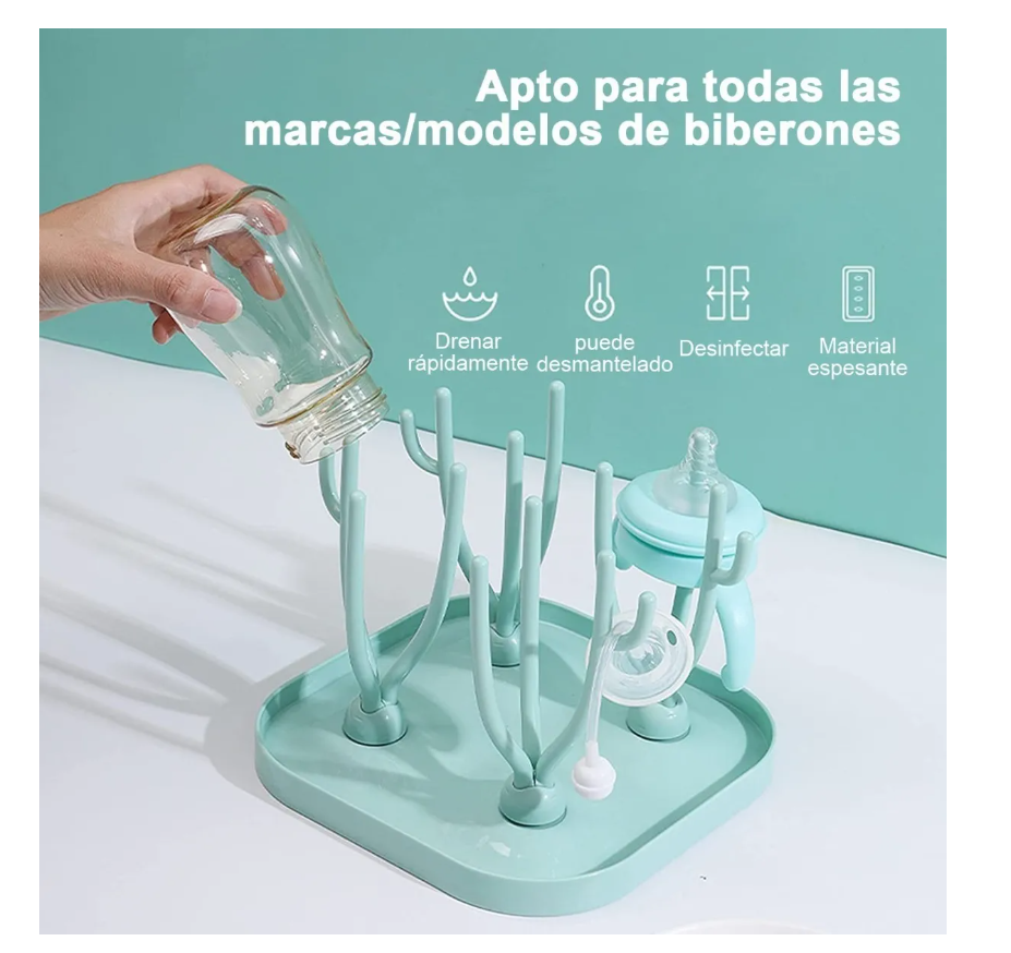 Foto 5 pulgar | Bandeja De Secado Para Escurridor De Biberones