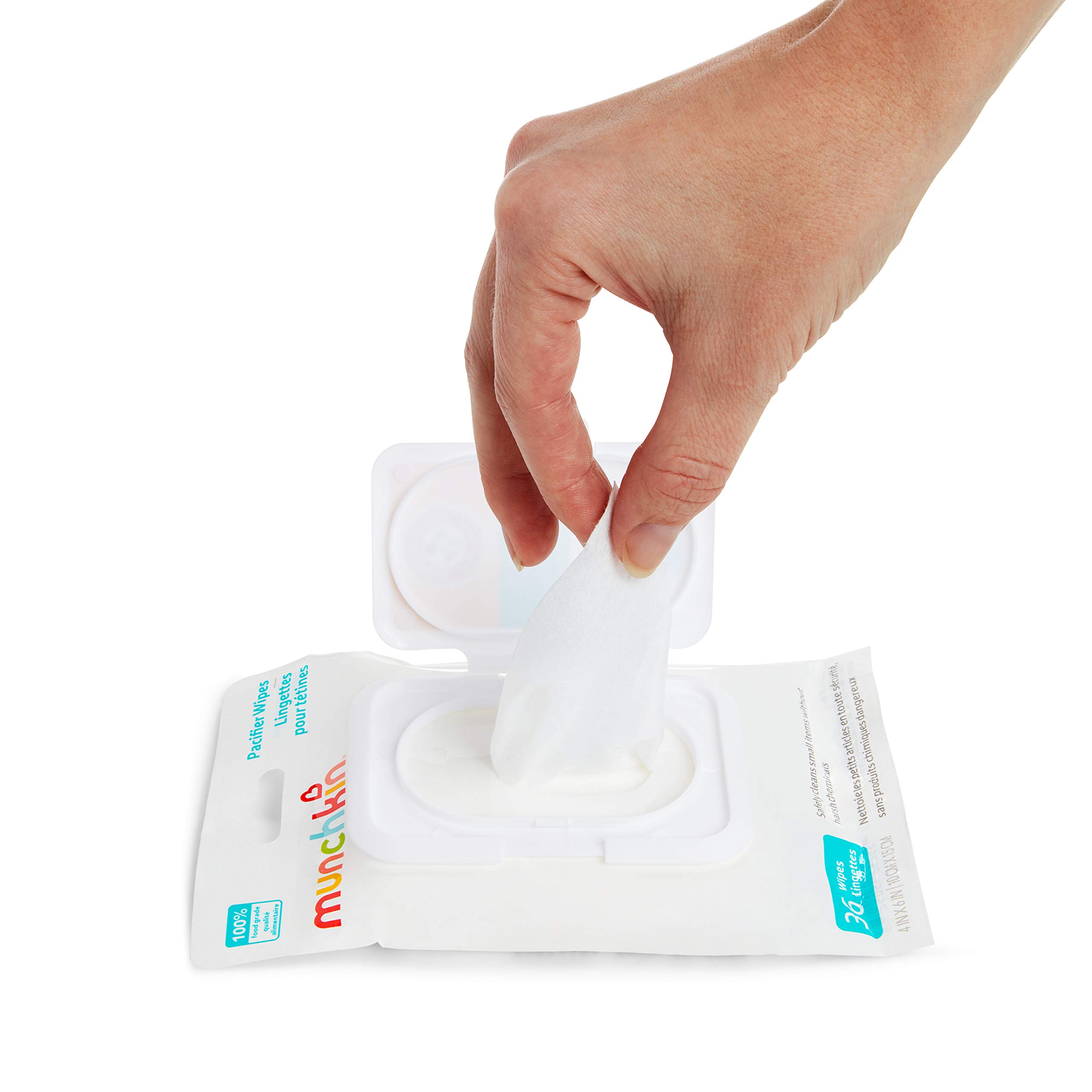 Foto 2 | Las Toallitas Para Chupetes Munchkin Arm & Hammer Limpian De Forma Segura 72 Toallitas - Venta Internacional.