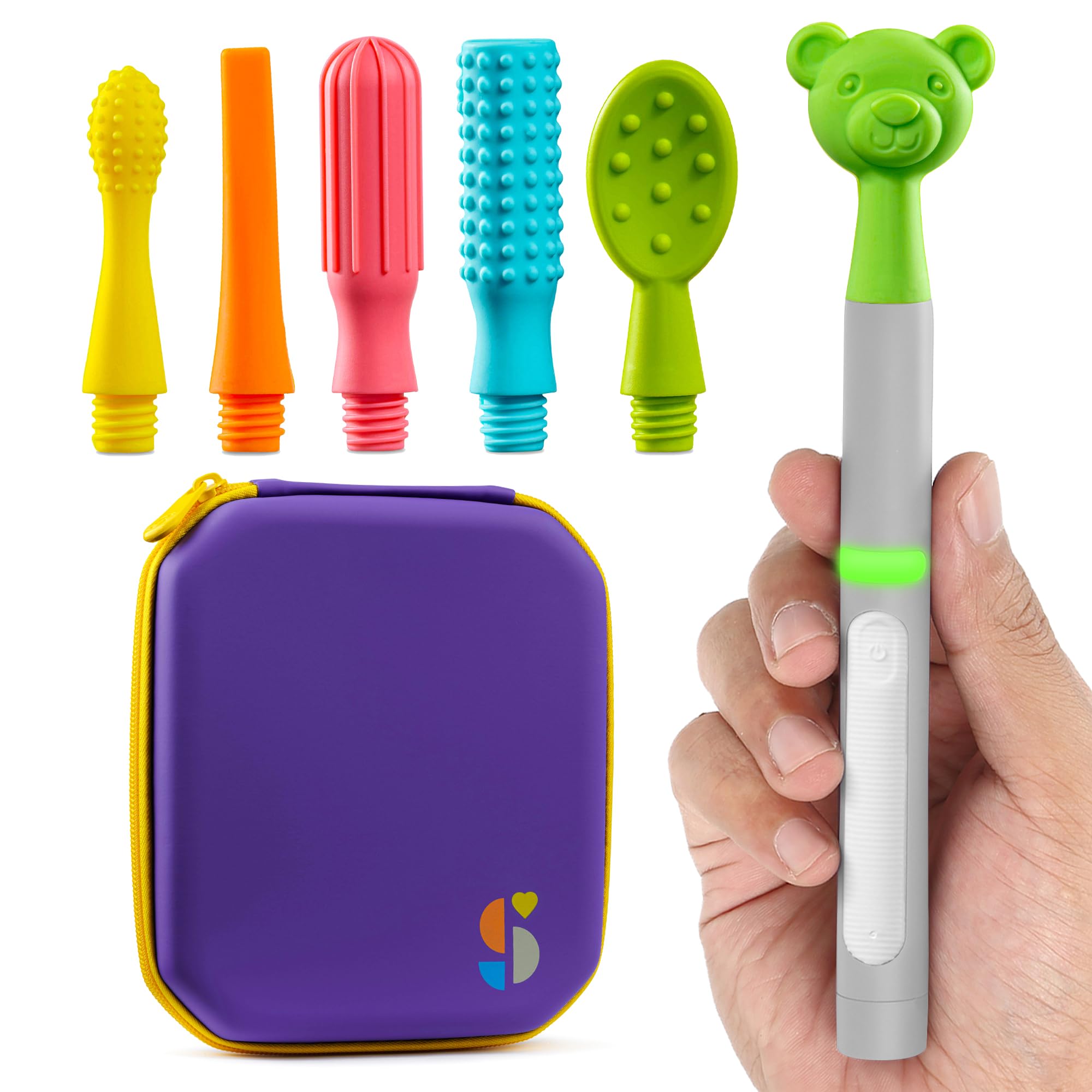 Foto 2 pulgar | Kit De Estimulación Oral Con Suministros Especiales Buzz Buddy Con 6 Cabezales - Venta Internacional.