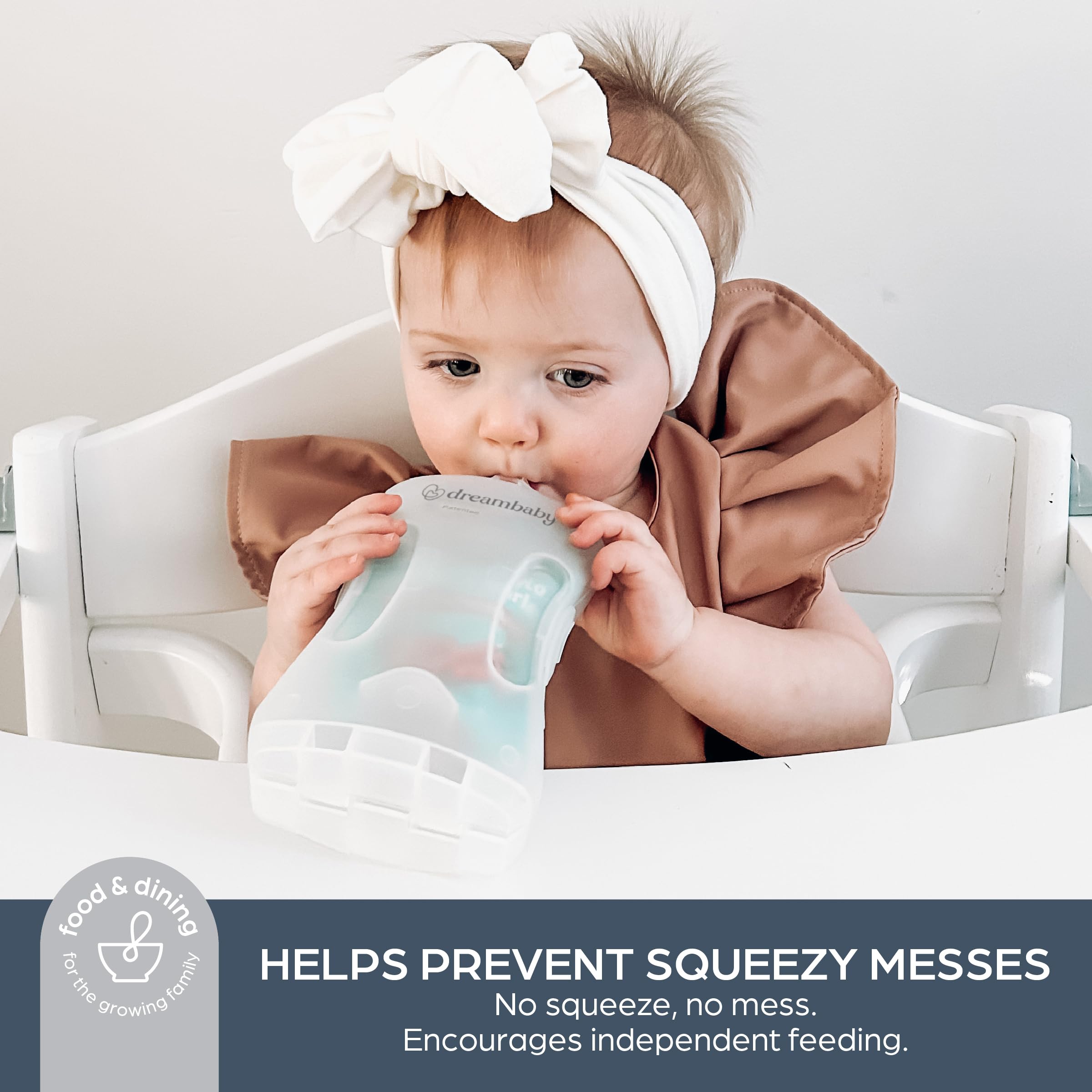 Foto 3 pulgar | Bolsa De Comida Para Bebés Con Alimentación Automática Pouch Pal Dreambaby - Venta Internacional.