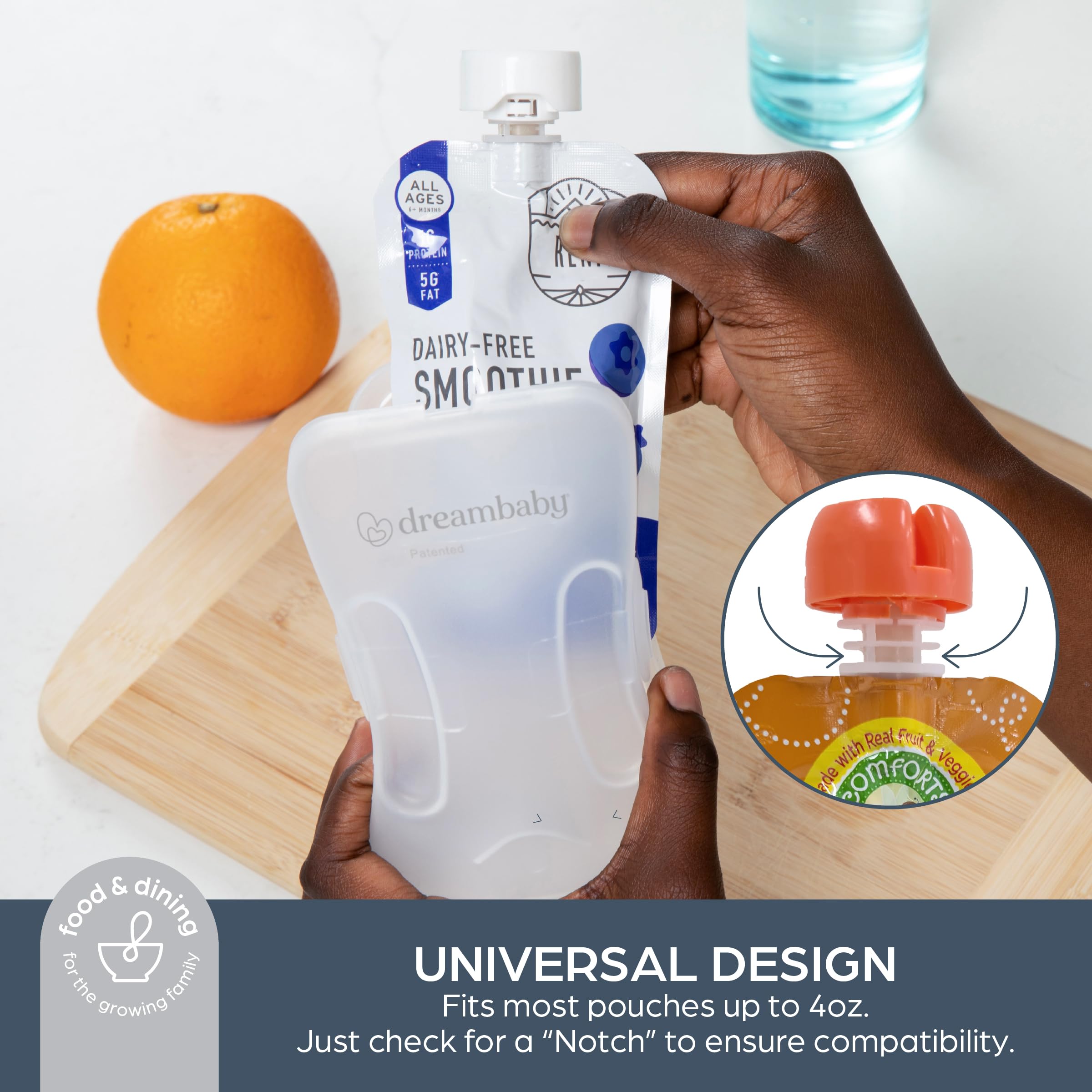 Foto 6 | Bolsa De Comida Para Bebés Con Alimentación Automática Pouch Pal Dreambaby - Venta Internacional.