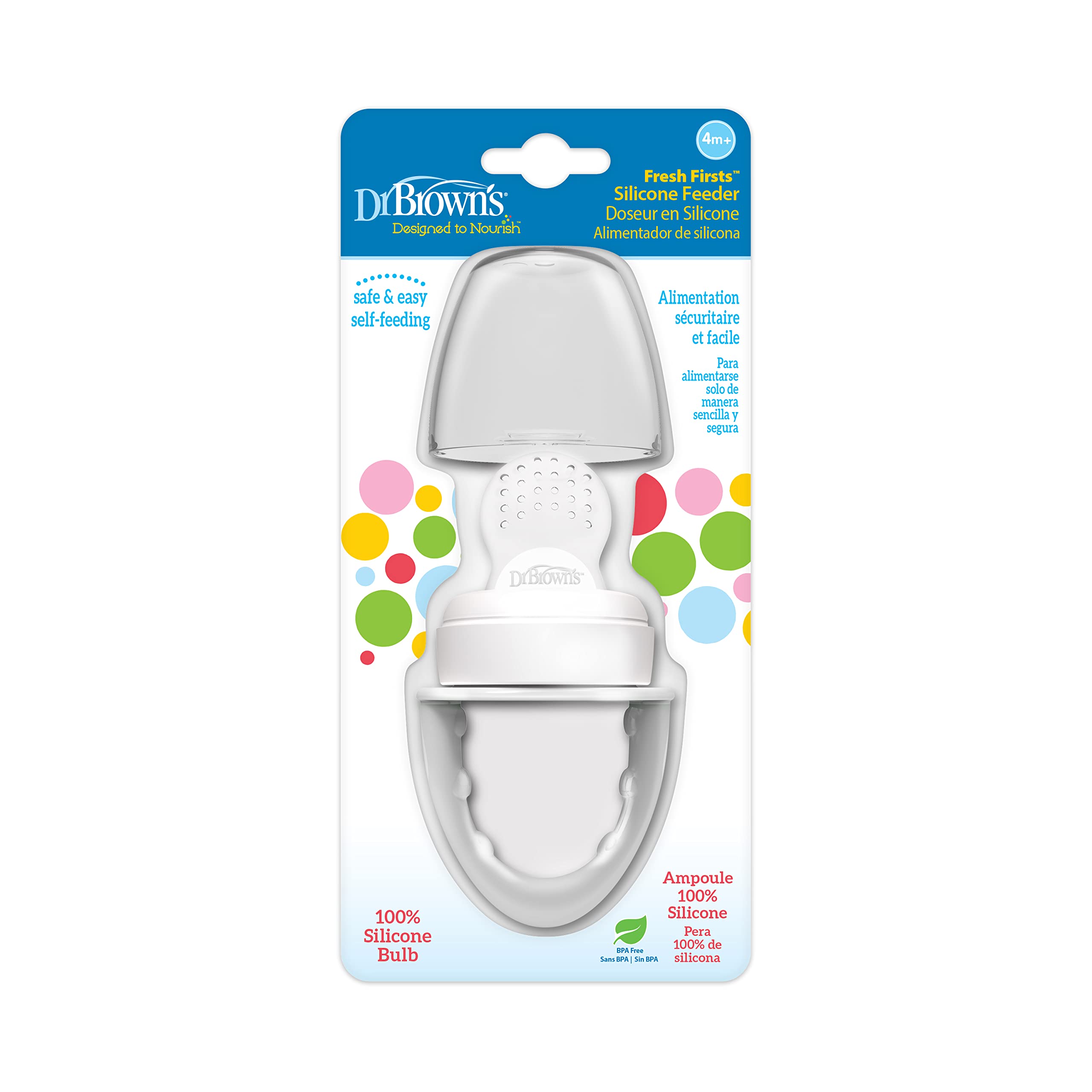 Foto 3 pulgar | Comedero De Silicona Diseñado Por Dr. Brown's Para Nutrir A Grey - Venta Internacional.