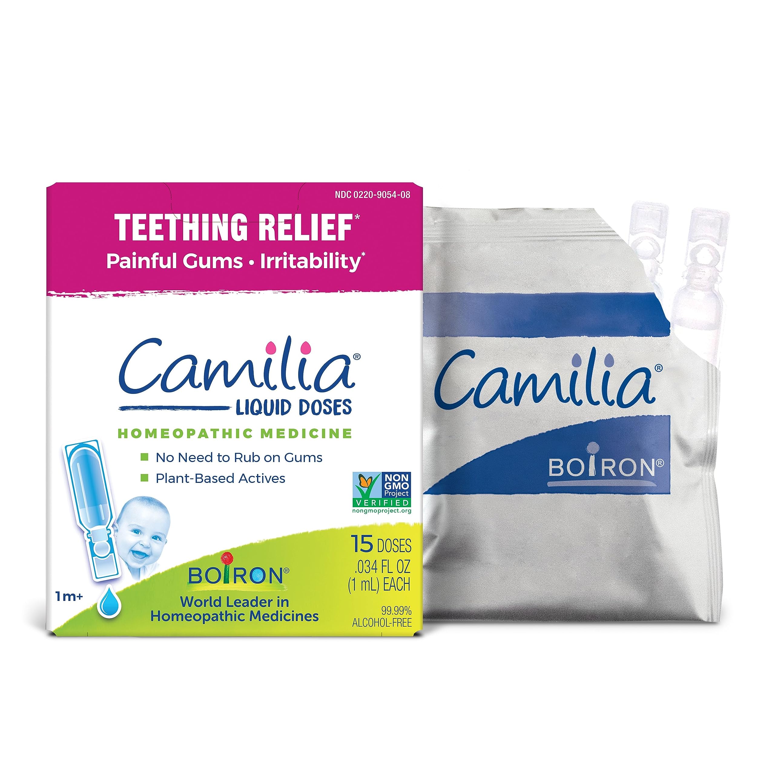 Foto 1 | Gotas Para La Dentición Boiron Camilia, Alivio Diurno Y Nocturno, 15 Unidades - Venta Internacional.