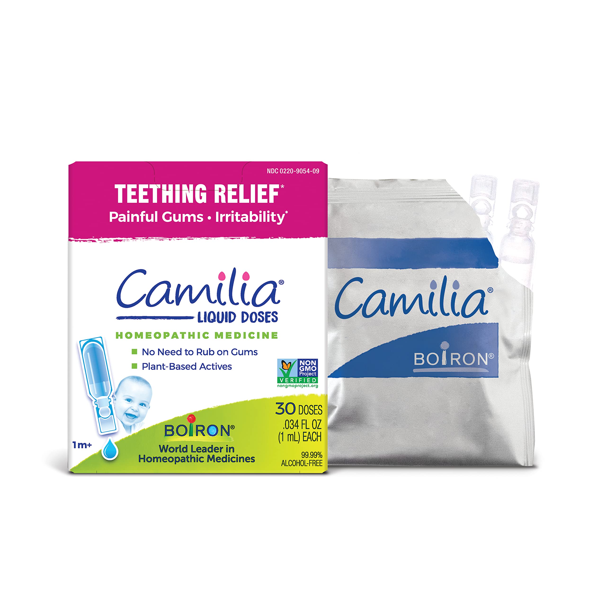 Gotas Para La Dentición Boiron Camilia Para Aliviar El Día Y La Noche, 30 Unidades - Venta Internacional.