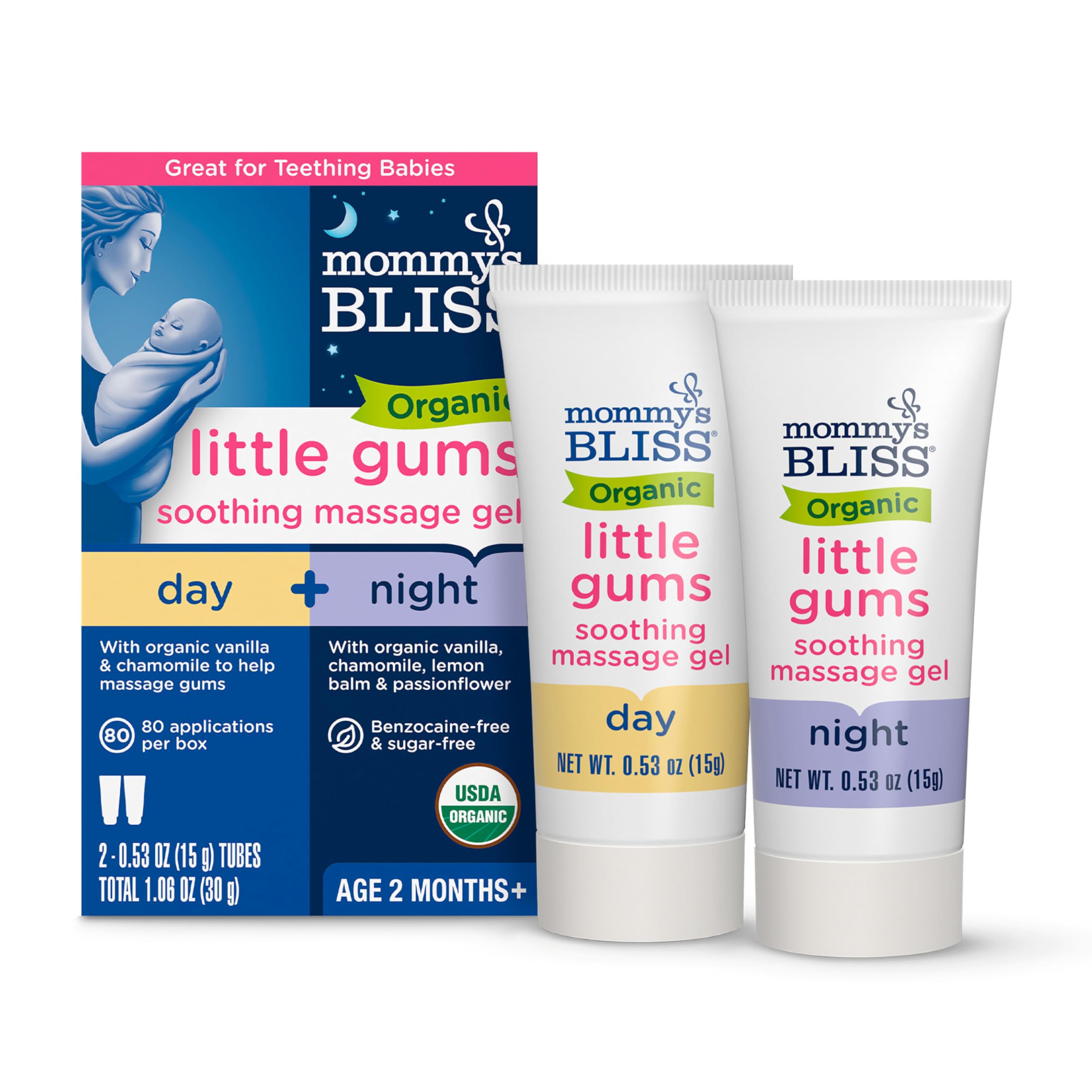 Foto 1 | Gel De Masaje Para La Dentición Mommy's Bliss Organic Little Gums - Venta Internacional.