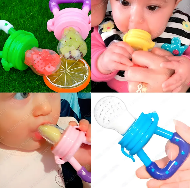 Foto 3 pulgar | Xtellar Pack De 10 Alimentadores Bebé Con Función Mordedera Anti Asfixia