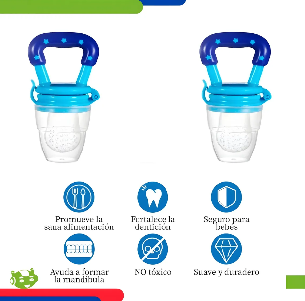 Foto 3 | Xtellar Pack De 10 Alimentadores Bebé Con Función Mordedera Anti Asfixia