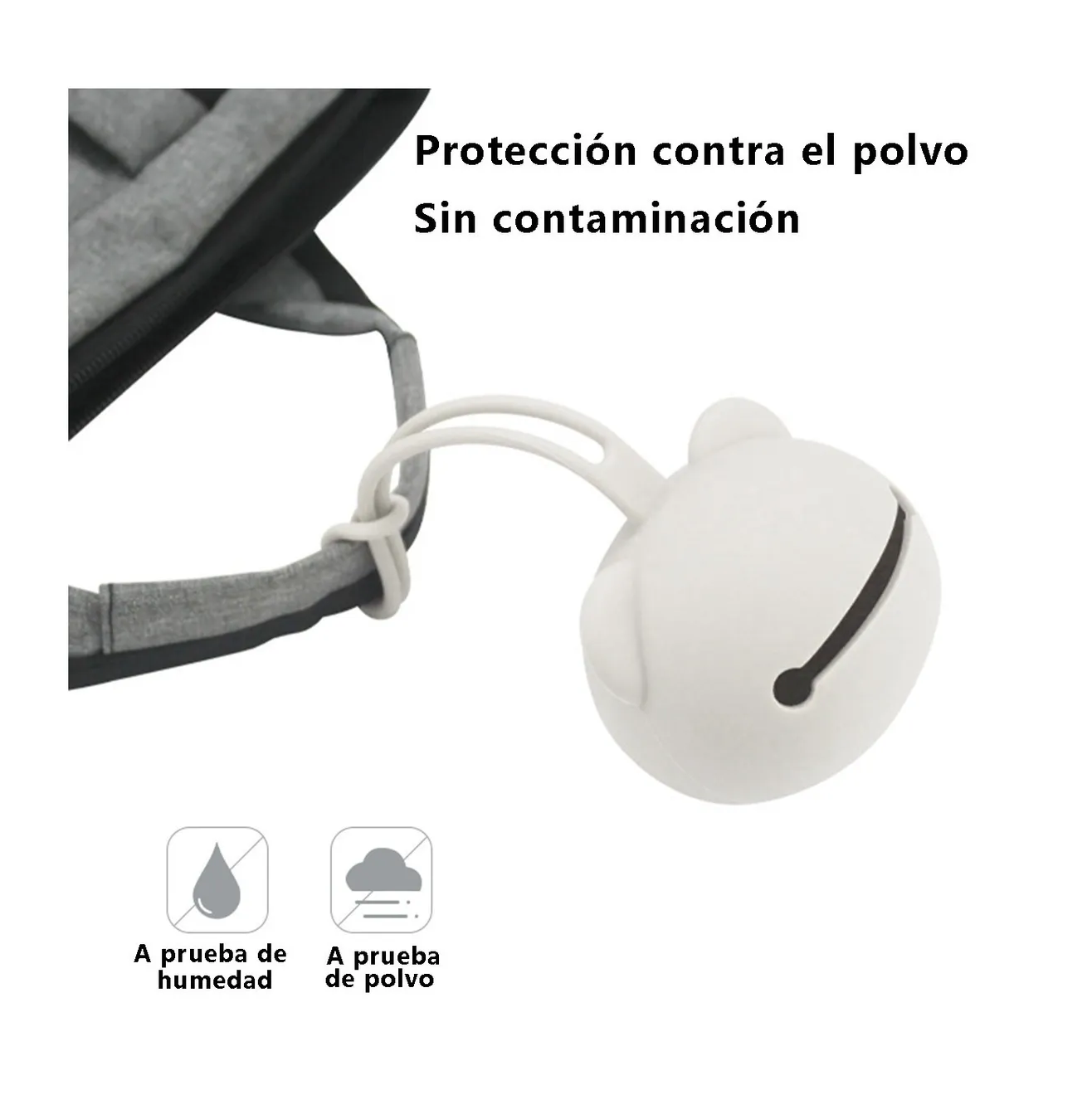 Foto 4 | Estuche Para Guardar Chupones Color Blanco