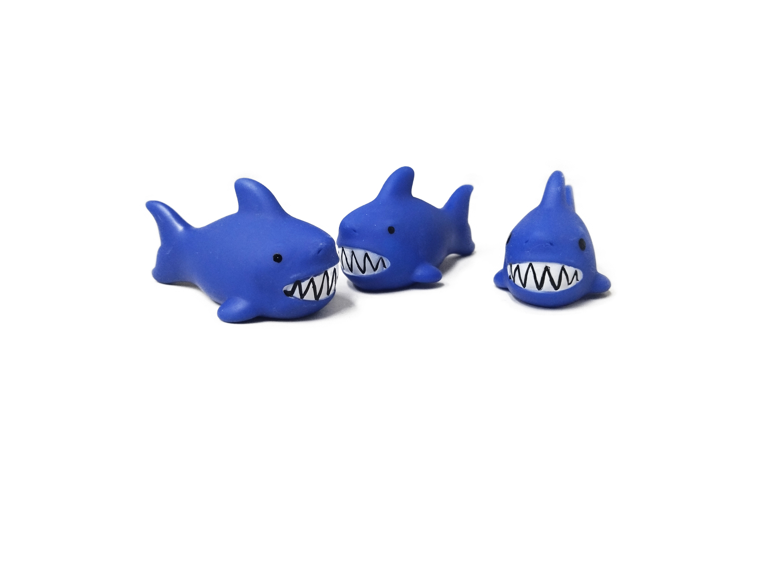 Foto 2 | Juguetes de Baño BF Toys Azules Tiburones 4 Piezas