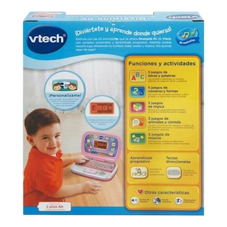 Foto 3 | Juguete Laptop Didáctico Vtech color Rosa