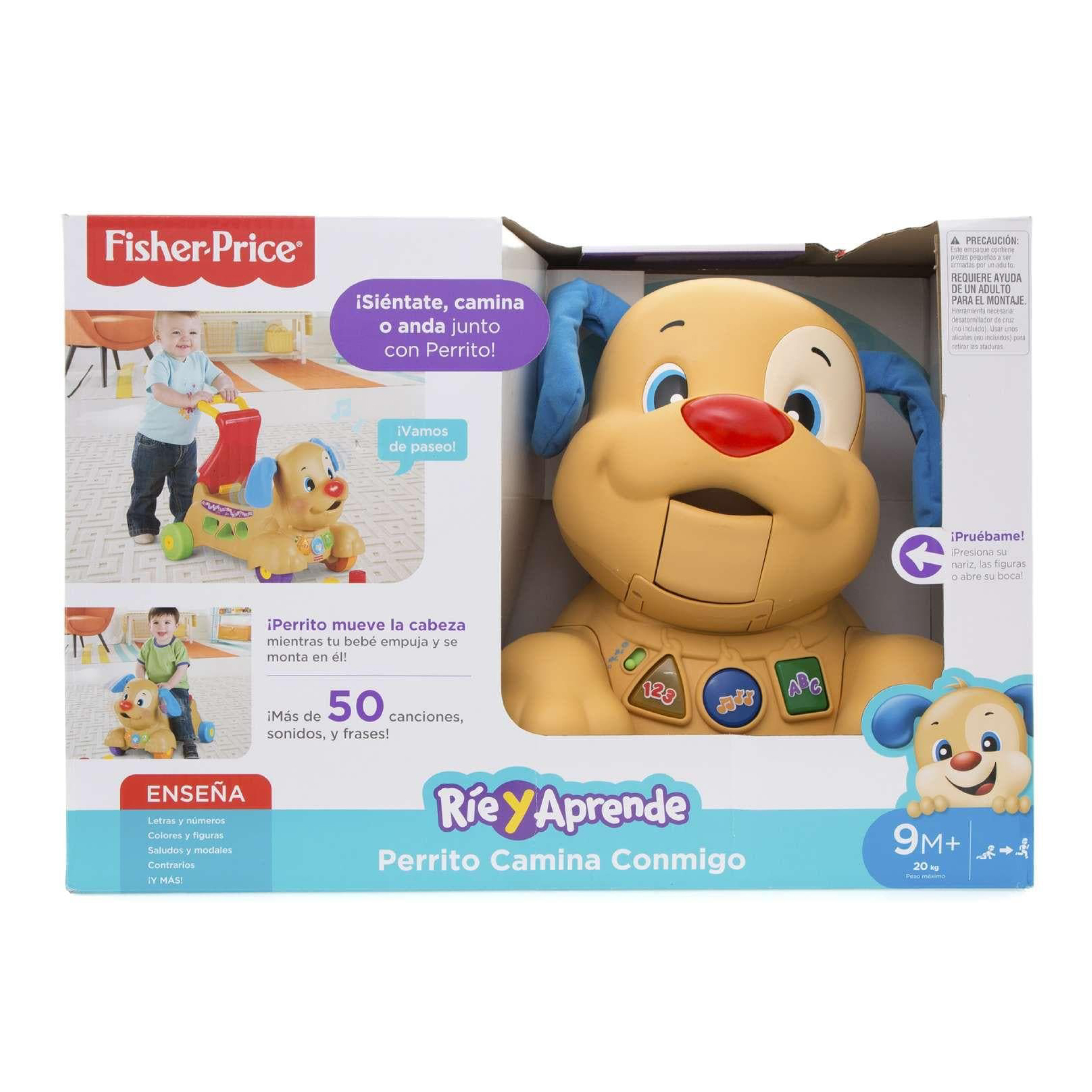 Foto 1 | Perrito Montable Fisher Price Aprende Conmigo