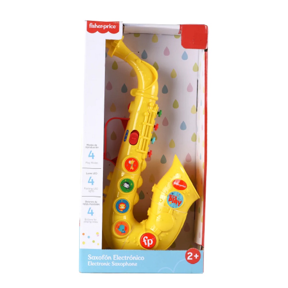 Foto 3 pulgar | Saxofón Musical Fisher-Price 791UDFP006L color Amarillo