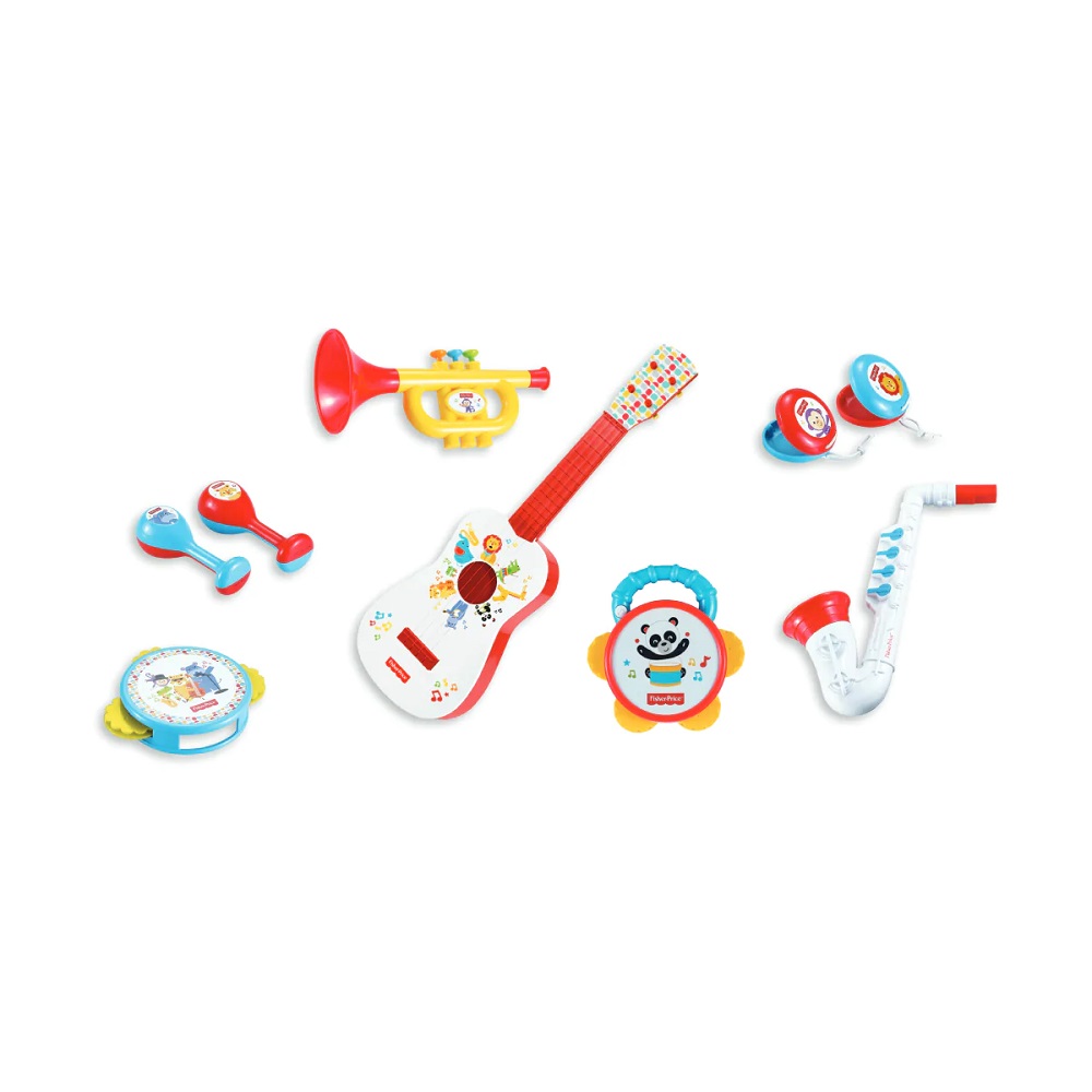 Foto 3 pulgar | Banda Musical Fisher-Price de 9 Piezas color Blanco